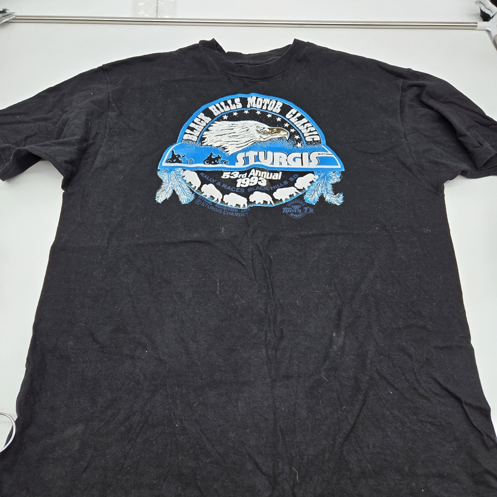 Sturgis Black Hills Black Graphic Men's Tee